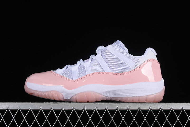 Nike Air Jordan 11 Low Legend Pin White Pink Sneakers