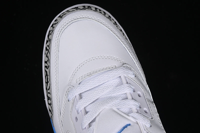 Nike Air Jordan Spizike Low White University Blue Grey Sneakers