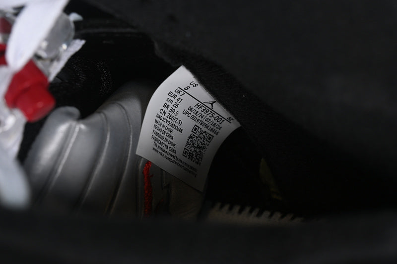 Nike Air Jordan 5 Retro Metallic Silver Black Sneakers