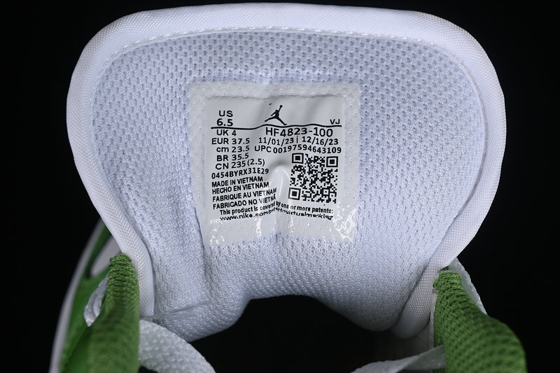 Nike Air Jordan 1 Low White Green Sneakers