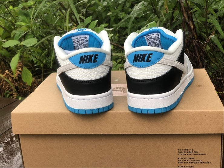 Nike SB Dunk Low Pro Laser Blue White Sneakers