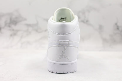 Nike Air Jordan 1 Retro High Pure White Sneakers