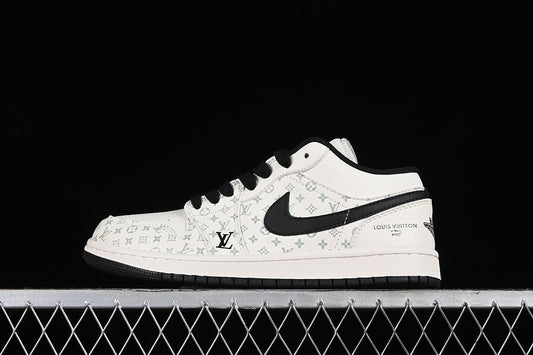 Nike Air Jordan 1 Low LV Black White Sneakers