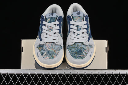 Nike Air Jordan 1 Low Travis Scott Fragment Design Grey Blue Multicolour Sneakers