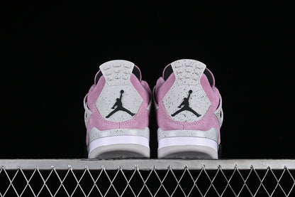 Nike Air Jordan 4 Retro Rose Red Neutral Grey Sneakers