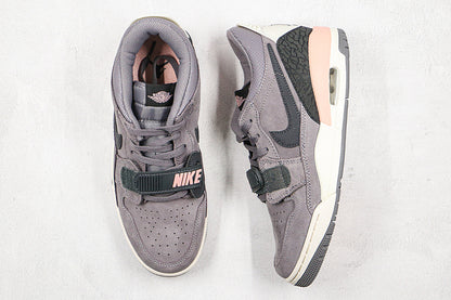 Nike Air Jordan Legacy 312 Low Grey Gunsmoke Coral Stardust Sneakers