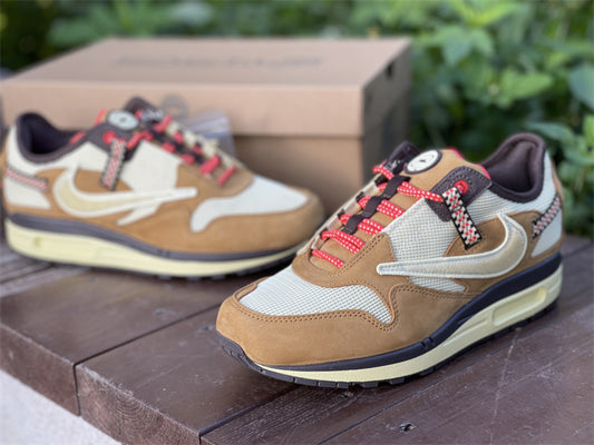 Nike Air Max 1 x Travis Scott Baroque Brown Sneakers