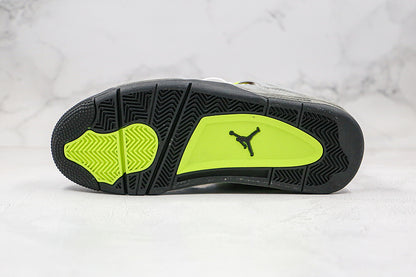 Nike Air Jordan 4 Retro SE Mid Neon Green Black Shoes