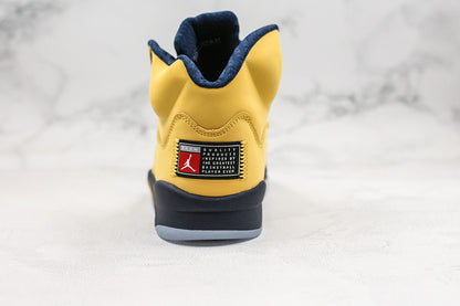 Nike Air Jordan 5 Retro Michigan Yellow 2019 Sneakers
