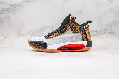 Nike Air Jordan 34 Jayson Tatum PE Welcome To The Zoo 2020 Multicolor Sneakers