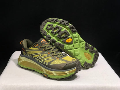 Hoka One One Mafate Speed 2 Mountain Anti-slip Running Shoes Sneakers Brown