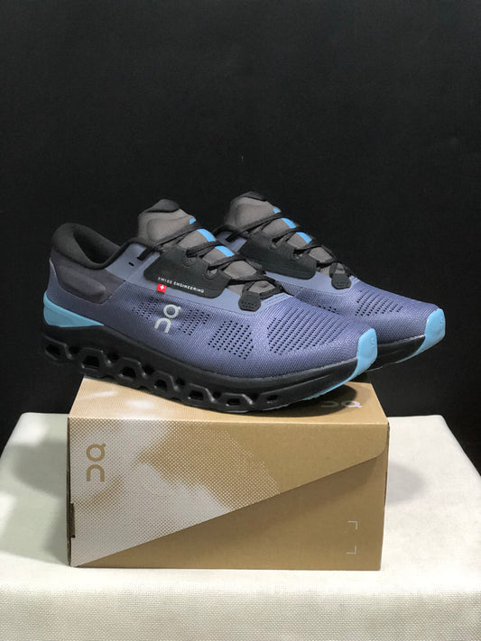 On Running Cloudstratus 3 Anti-Slip Running Shoes Dark Blue/Black
