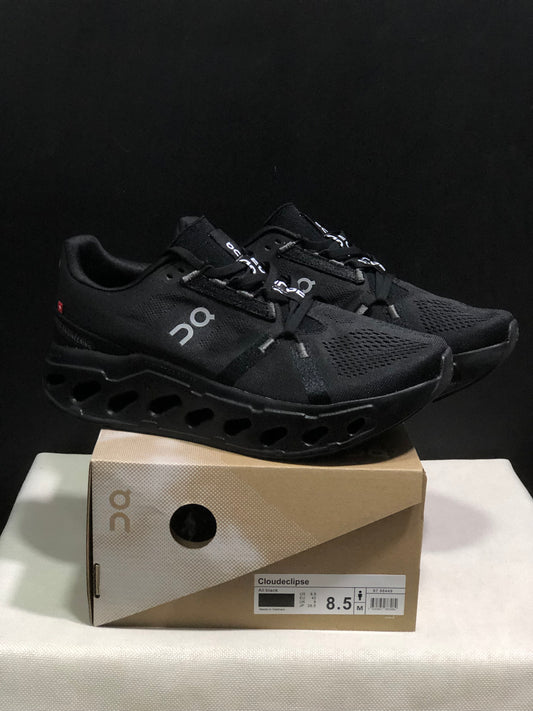 On Running Cloudeclipse Soft And Comfortable Running Shoes All Black