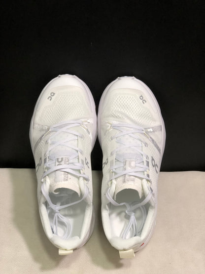 On Running Cloudsurfer Trail Waterproof Comfortable And Breathable Running Shoes White