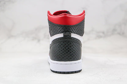 Nike Air Jordan 1 Retro High Satin Snake Chicago Gym Red/Black/White Sneakers