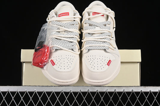 Nike Air Jordan 1 Low Off-White White Sneakers