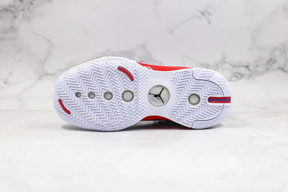 Nike Air Jordan 34 White Laser Navy Sneakers