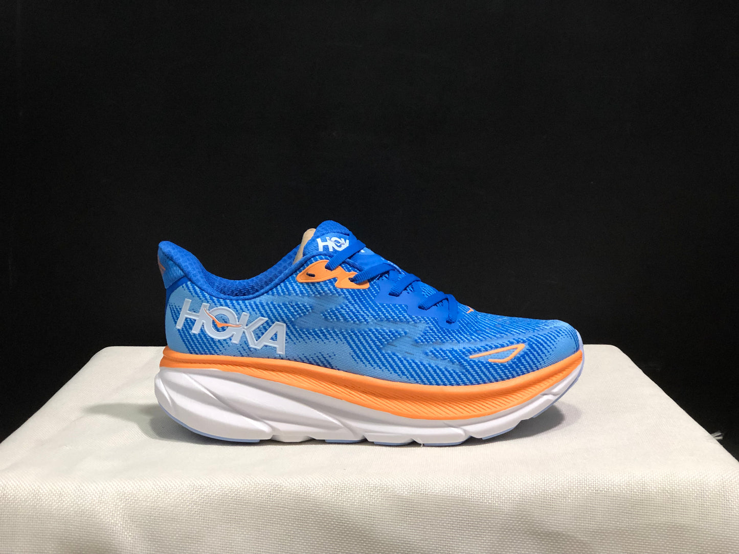 Hoka One One Clifton 9 Running Shoes Athletic Shoes Sneakers Blue