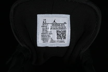 Nike Air Jordan 1 Low Gold Label Black Sneakers