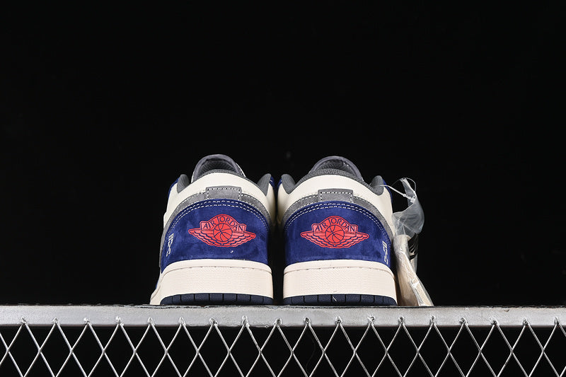 Nike Air Jordan 1 Low Off-White White Blue Grey Sneakers