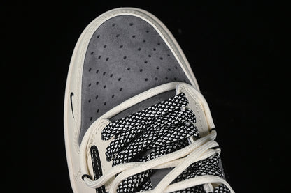 Nike Air Jordan 1 Low OG SP Travis Scott Fragment Design White Grey Black Sneakers