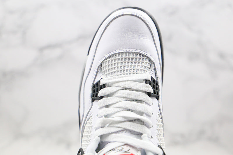 Nike Air Jordan 4 Retro OG White Cement Sneakers