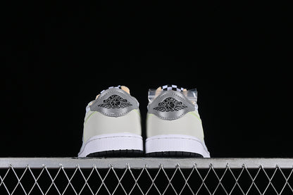 Nike Air Jordan 1 Low OG Black Sole White Ghost Green Sneakers
