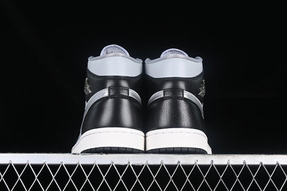 Nike Air Jordan 1 Mid SE Black Light Smoke Grey Sneakers