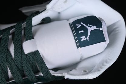 Nike Air Jordan 1 Mid White Sail Oxidized Green Sneakers