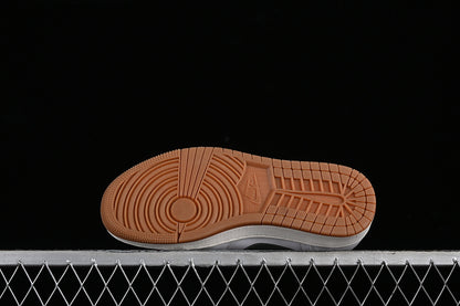 Nike Air Jordan 1 Low Og Brown Sole White Sneakers