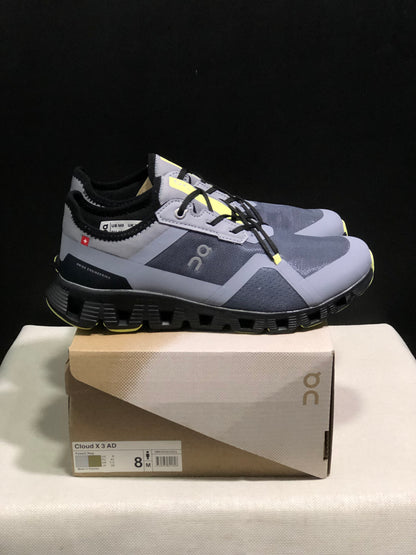 On Running Cloud X 3 AD Comfortable Wear-Resistant Training Shoes Grey/Hay