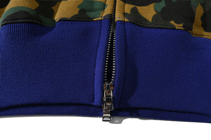 A Bathing Ape BAPE x HP Joint Edition Shark Head Star Camouflage Hoodie
