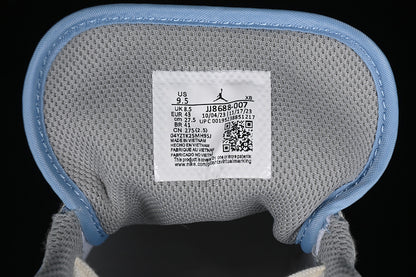 Nike Air Jordan 1 Low Grey White Blue Sneakers