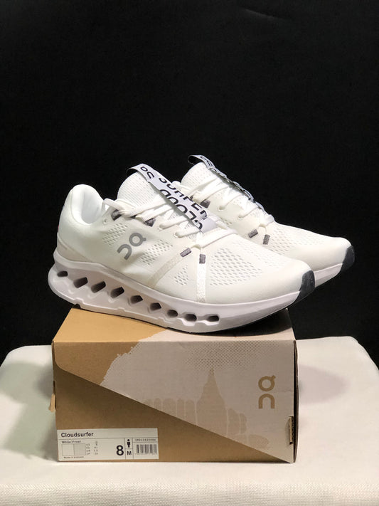 On Running Cloudsurfer Training Anti-Slip Running Shoes White