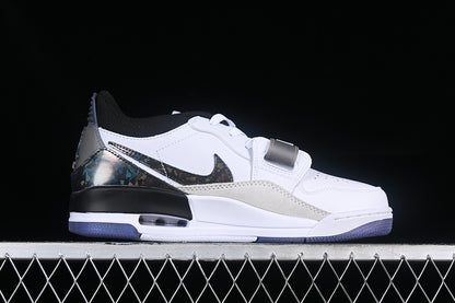 Nike Air Jordan Legacy 312 Low 25th Anniversary Grey White Purple Sole Sneakers