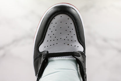 Nike Air Jordan 1 Retro High Satin Black Toe Sneakers