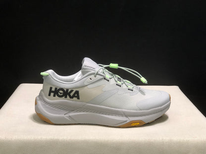 Hoka One One Transport Drawstring Low-top Running Shoes Sneakers Silver