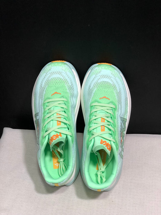 Hoka One One Mach X Low-top Running Shoes Sneakers Fluorescent Green