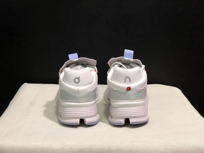 On Running Cloudnova Lightweight Sports Casual Shoes White/Glacier