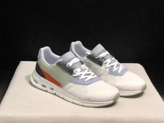 On Running Cloudrift Comfortable And Versatile Sports Casual Shoes Ivory White/Grey