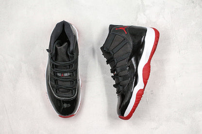 Nike Air Jordan 11 Retro Playoffs Bred Black Sneakers