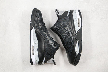 Nike Air Jordan Retro Dub Zero Black Cement Sneakers