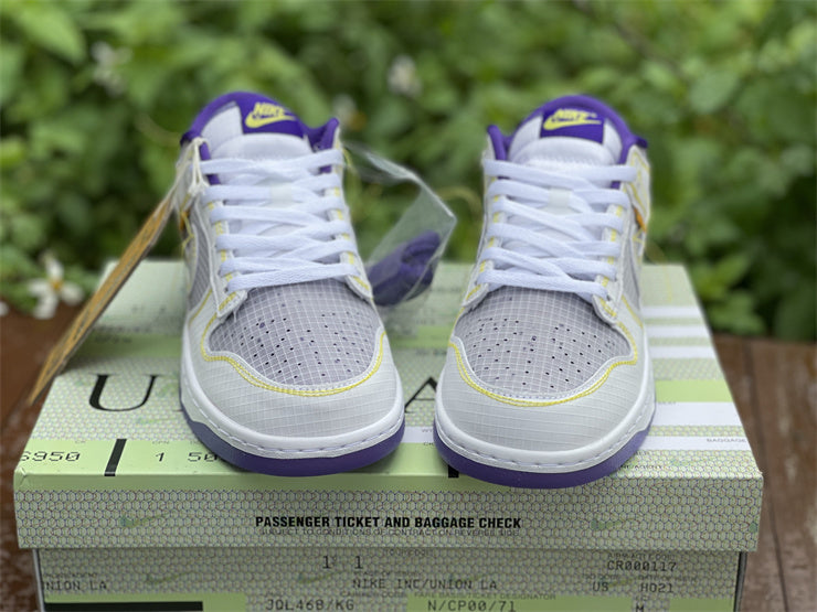 Nike Dunk Low Union LA Passport Pack Court Purple Sneakers