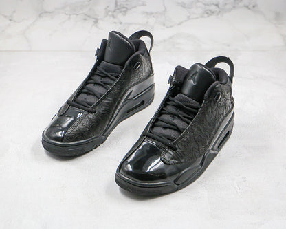 Nike Air Jordan Retro Dub Zero Pure Black Sneakers