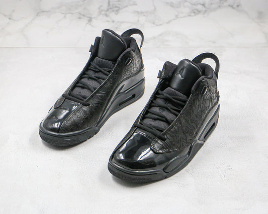 Nike Air Jordan Retro Dub Zero Pure Black Sneakers