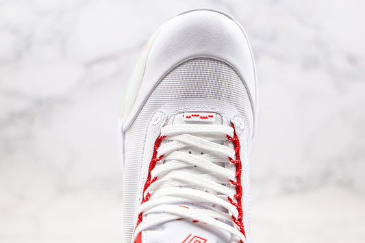 Nike Air Jordan 34 White Red Sneakers