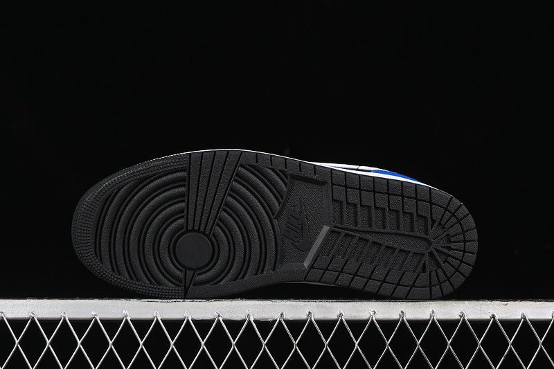 Nike Air Jordan 1 Low Black White Game Royal Sneakers