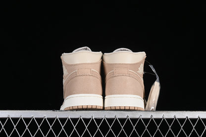 Nike Air Jordan 1 Mid Legend Light Brown Sail Sneakers