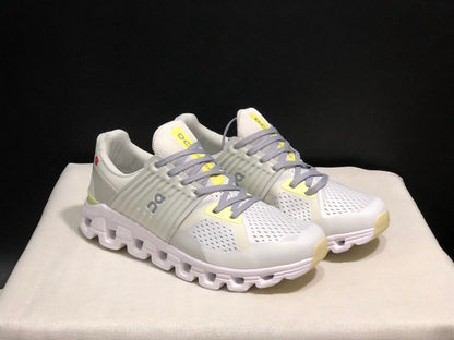 On Running Cloudswift Cushioning Running Shoes Ivory White/Milky Yellow