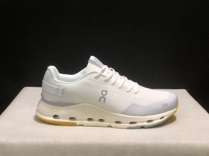 On Running Cloudnova Form 2 Fashionable Casual Running Shoes White/Ivory